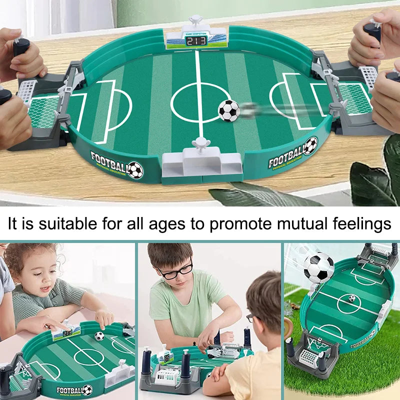 Soccer Table Football Board Game Match Toys For Family Party Game Tabletop Play Ball Soccer Toys Parent-child Interactive Soccer
