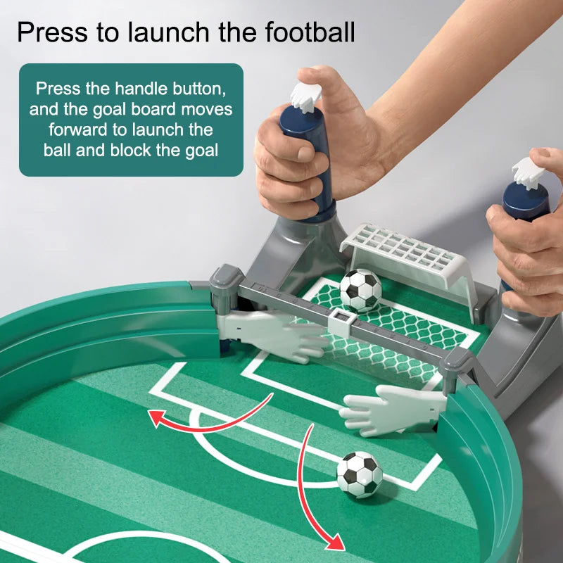 Soccer Table Football Board Game Match Toys For Family Party Game Tabletop Play Ball Soccer Toys Parent-child Interactive Soccer